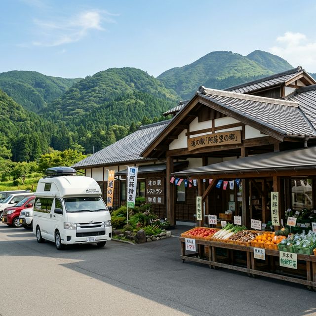 Michi-no-Eki Guide: Japan's Best-Kept Secret for Campervan Travelers