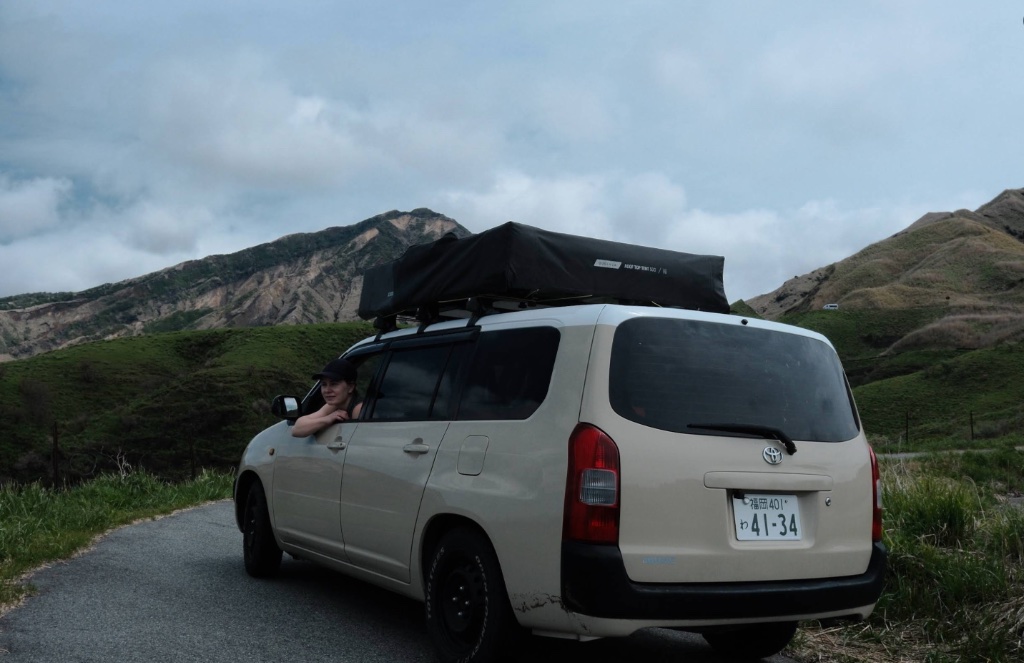 Roof Tent Probox Rear View